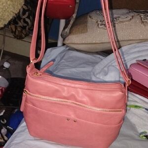 Elegant Pink Shoulder Bag